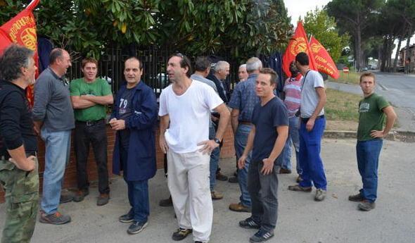Chiude l’azienda Pertici 44 i lavoratori a casa 