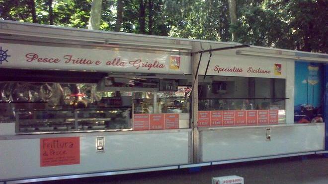 In pineta un ristorante a cielo aperto