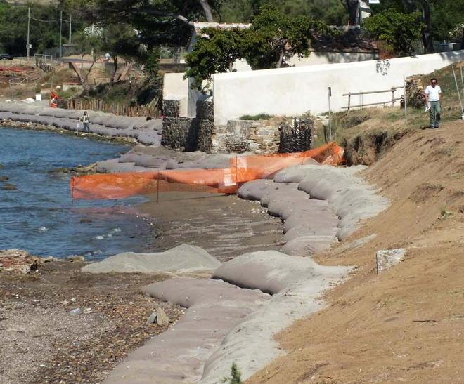 Ultimi ritocchi ai sacconi però l’erosione incombe 
