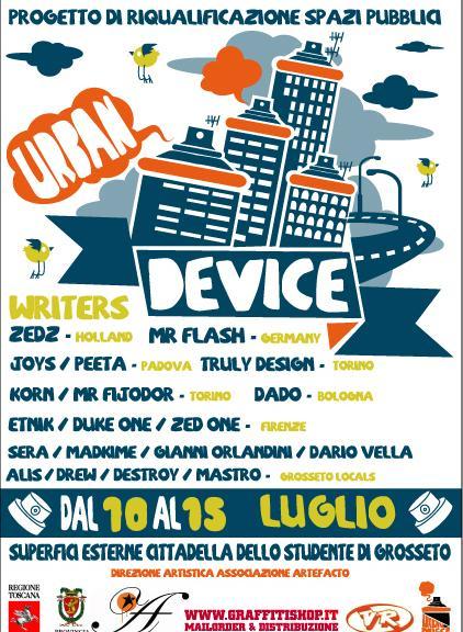 La fantasia dei writers per colorare la Cittadella 