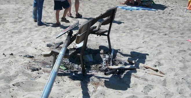 Vandali scatenati nei bagnetti della costa 