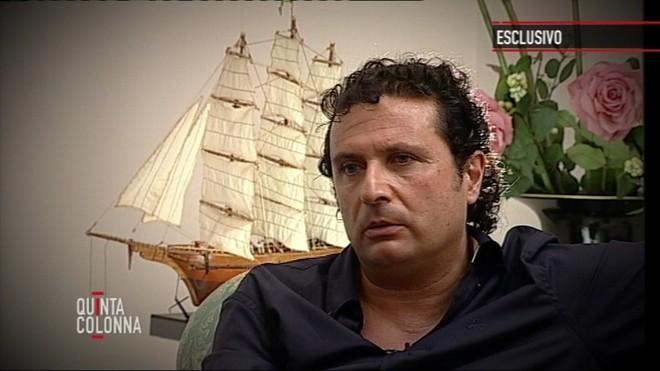 Intervista a Schettino, bufera su Mediaset 