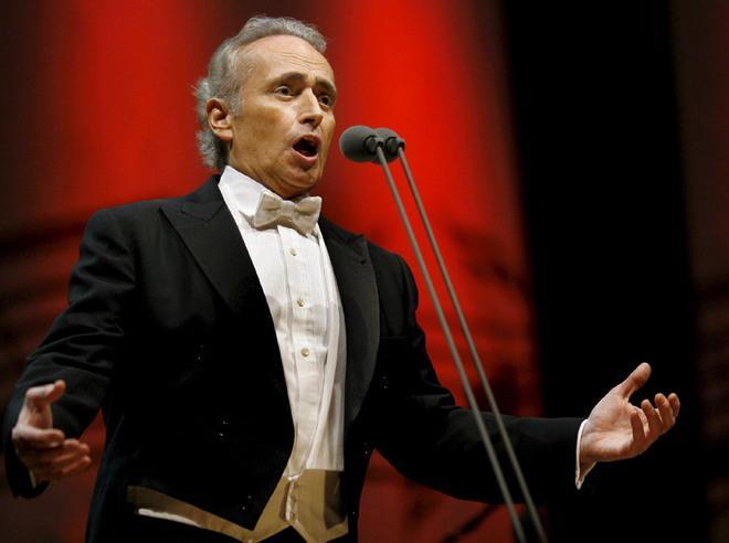 Jose Carreras canta a Filetto e riceve il premio per la lirica