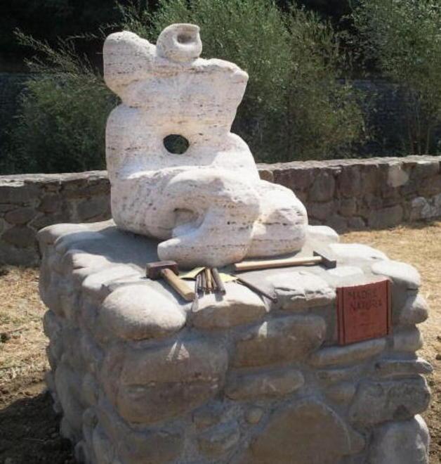 Inaugurata la scultura di Savino