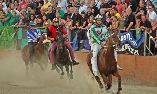 Palio del ventennale cavalli in pista, Bientina in fermento