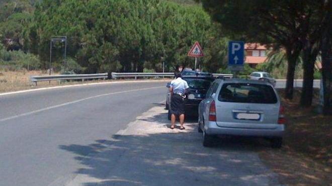 Sosta selvaggia al mare, valanga di multe