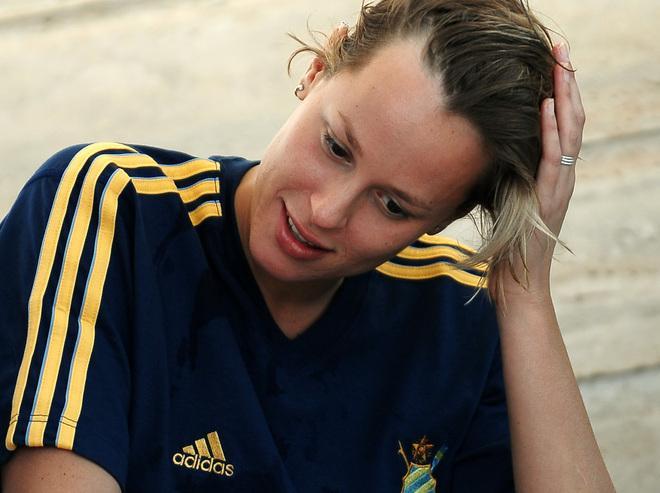 Il tifoso da Olimpiade? Donna e... patriottica 