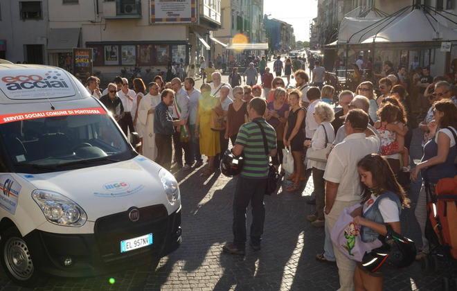 Un Doblò a disposizione degli anziani