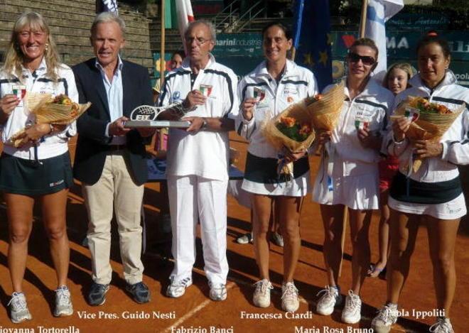 Tennis, scudetto per le Lady 50 pratesi 