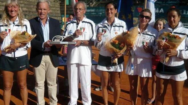 Tennis, scudetto per le Lady 50 pratesi