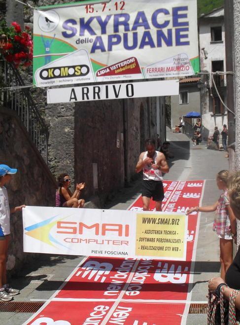 Rusconi si aggiudica la spettacolare Sky Race