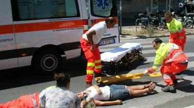 Viale Alfieri, investita una donna sulle strisce pedonali 
