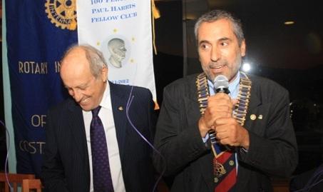 Presidenti Rotary, passaggio di consegne 