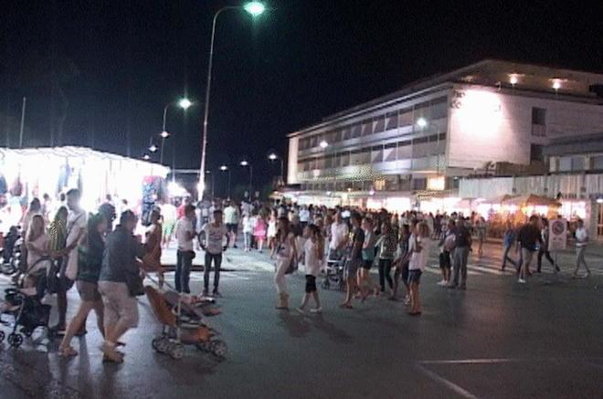 Notte blu, modifiche al traffico nelle strade di Tirrenia 