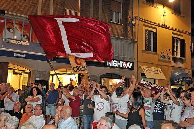 Pontedera calcio, festa in piazza per il via all’avventura 