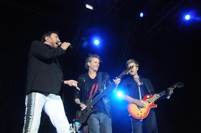 Ottomila spettatori in piazza per Simon Le Bon e i Duran Duran 