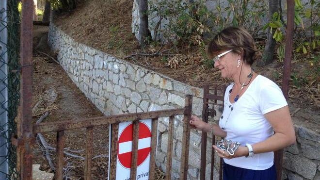 «Non mi fermo, quel sentiero è di tutti»