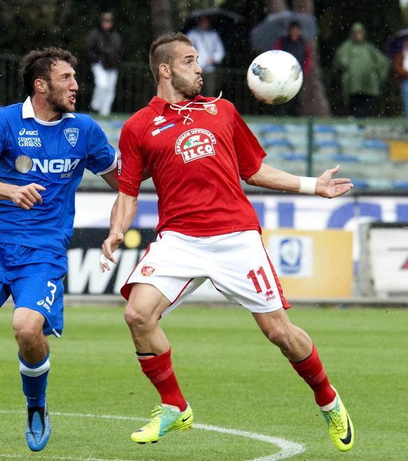 Di Curiale il primo gol nel ritiro in Trentino Moriero vara il 3-4-3 