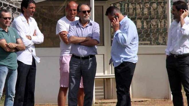 Carrarese, anche Gigi Buffon al primo allenamento