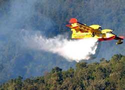 Ancora fiamme sulle Colline 