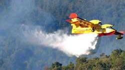 Ancora fiamme sulle Colline