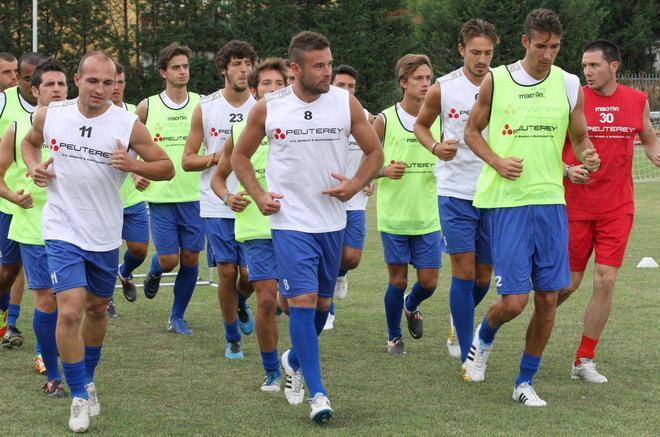 Il centrocampista Rosseti in prova al Borgo