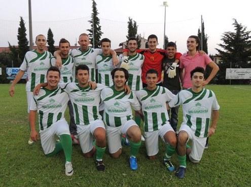 La Corte trionfa al torneo borgate calcesane 