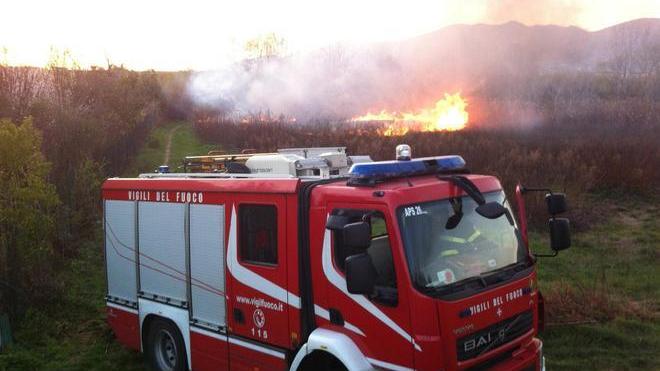 Incendio devasta una capanna a Villetta