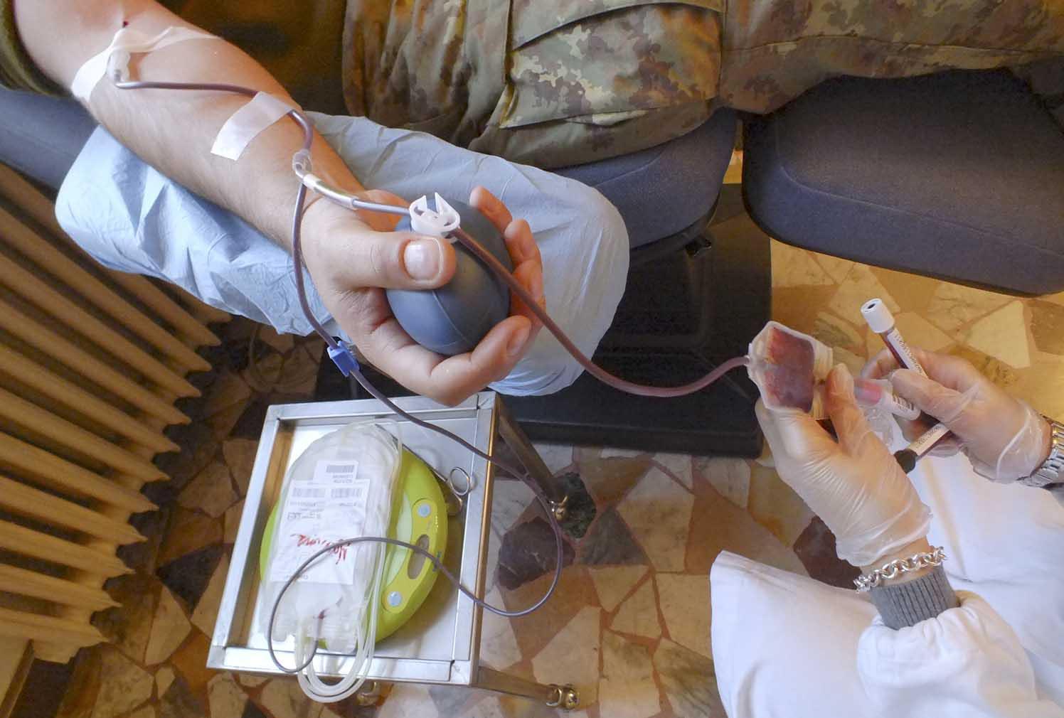 Sangue, appello dell’Avis alle donazioni 