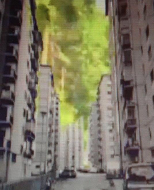 I mostri di cemento diventano videoarte 
