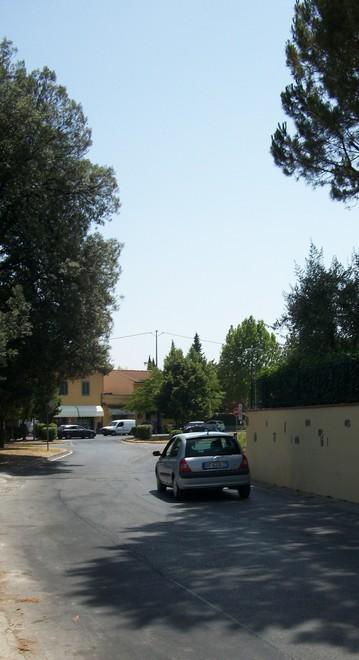 Strade e marciapiedi nel piano delle opere di Borgo a Buggiano 
