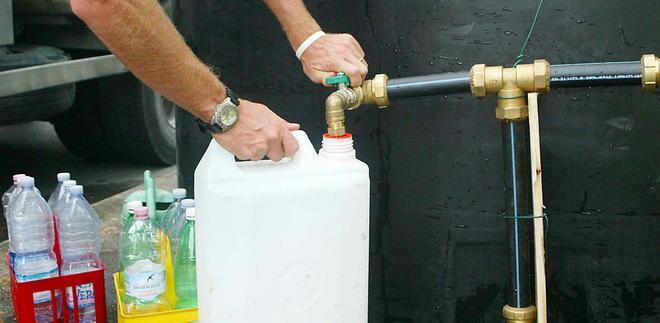 Calci ha sete ma dona acqua agli altri paesi del Lungomonte 