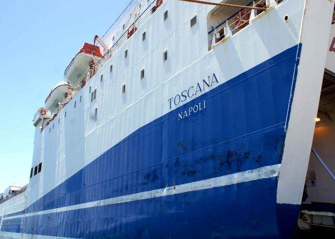 Cagliari, il varo della Nuova Tirrenia 