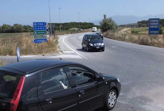 Manifestazione a San Piero per l’incrocio killer 