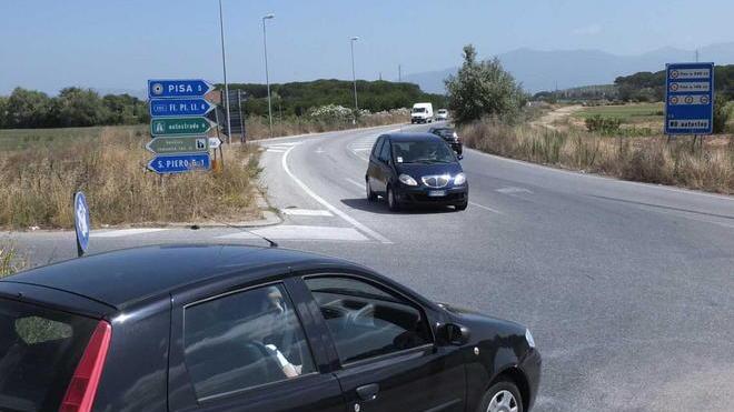 Manifestazione a San Piero per l’incrocio killer
