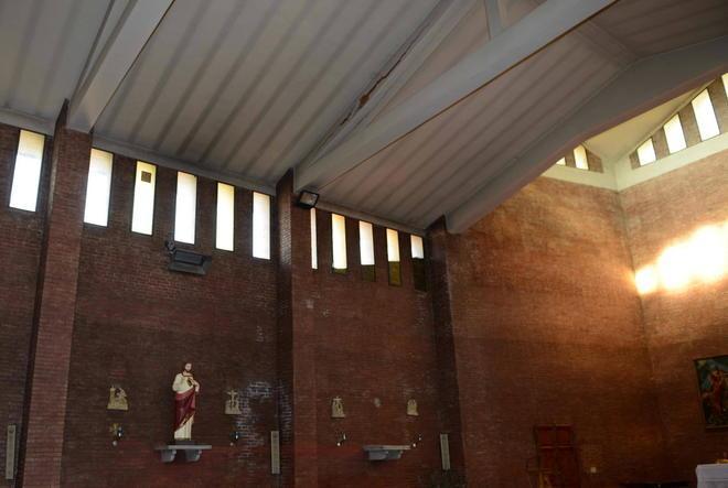 La chiesa è inagibile dopo il crollo di sabato pomeriggio