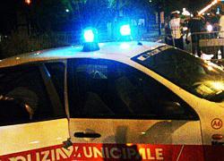 Polizia municipale sulle strade anche di notte 