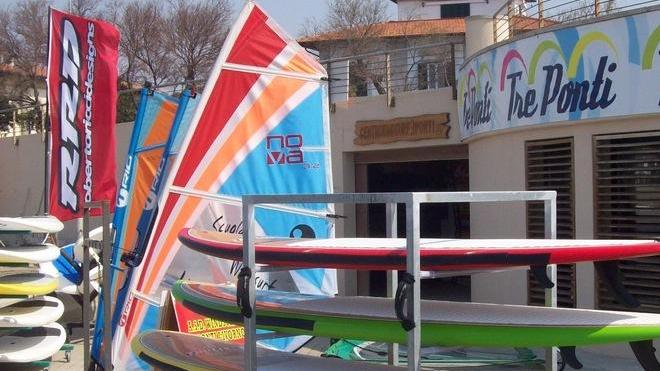 Windsurf Tre Ponti un pezzetto di California in casa