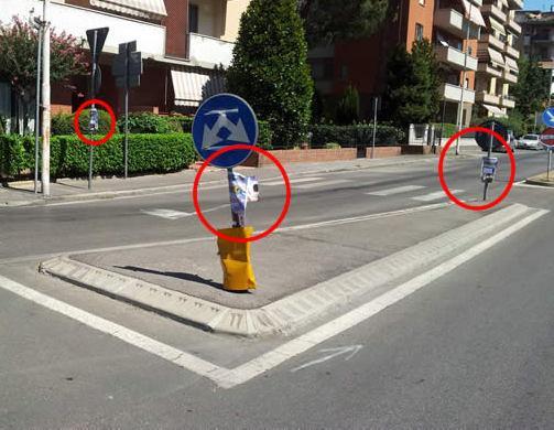 I manifestini della Palla Grossa stanno invadendo la città 