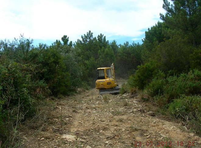 Rischio incendi lavori in corso sul Monte Pisano 