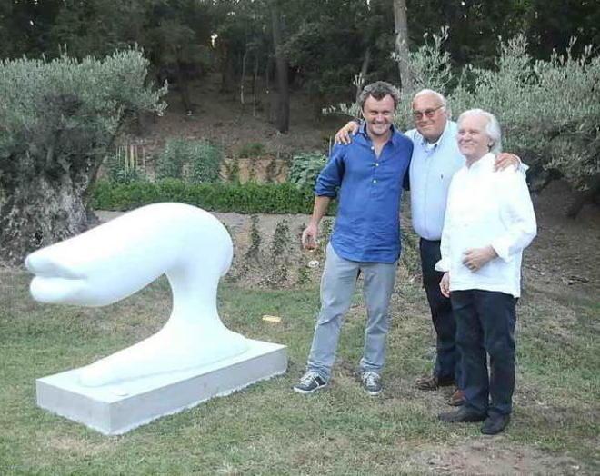 Un museo a cielo aperto nel parco della villa 