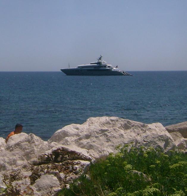 Il megayacht di Shakira e Piquè