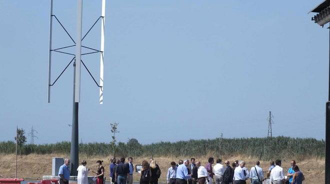 In darsena un impianto microeolico al posto del faro