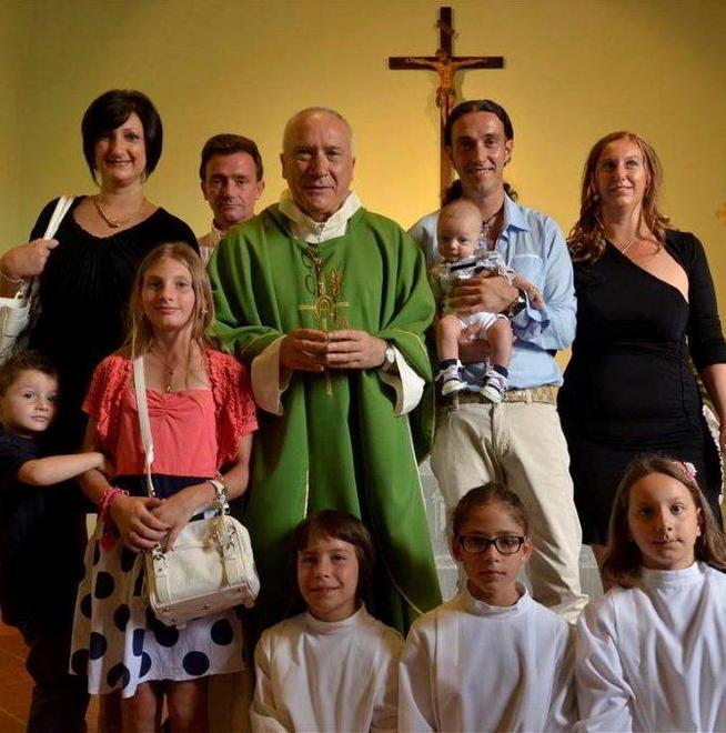 Mattia il primo battezzato a Botteghe