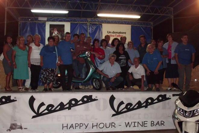 Serata di svago scaccia-crisi Piaggisti in festa alla Rotta
