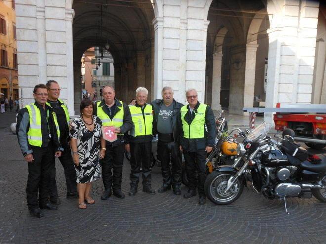 Da Unna a Pisa in motocicletta 