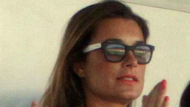 Anche Alena esulta