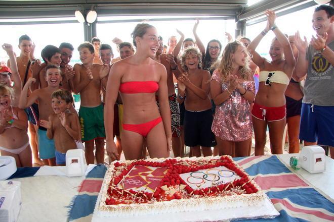 Londra 2012: rientro trionfale per Diletta Carli con festa a sorpresa ed Inno di Mameli 