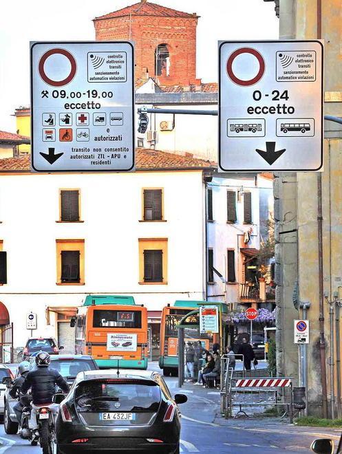 Pronta la cartina che segnala la Ztl 