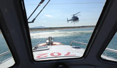 Lecciona, incendio nella pineta di Levante: interviene l’elicottero 